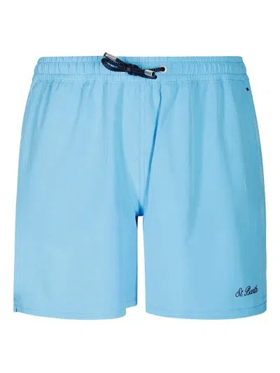 Mc2 Saint Barth Comfort Light Swim Shorts In Blue