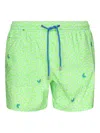 Mc2 Saint Barth Comfort Light Swim Shorts In Green