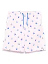 Mc2 Saint Barth Comfort Light Swim Shorts In Pink