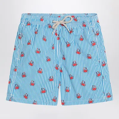 Mc2 Saint Barth Comfort Light Swimsuit With Crabs