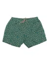 Mc2 Saint Barth Comfort Lightning Gecko-print Swim Shorts In Multi