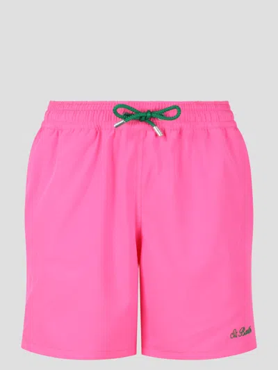 Mc2 Saint Barth Comfort Swimshort In Pink