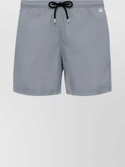 Mc2 Saint Barth Comfortable Swimwear With Pockets And Waistband In Gray