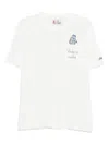 Mc2 Saint Barth Connor Graphic T-shirt In White