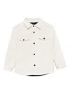 Mc2 Saint Barth Corduroy Jacket In White
