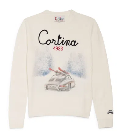 Mc2 Saint Barth Kids' Cortina Sweater In Neutral