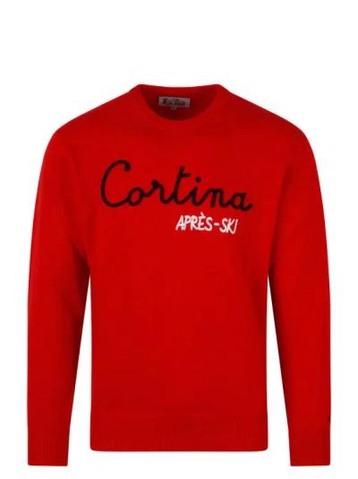 Mc2 Saint Barth Cortina Sweater In Red