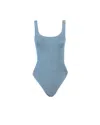 Mc2 Saint Barth Crinkle Classic Onepiece Swimsuit - Crinkle Lurex 36