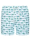Mc2 Saint Barth Patterned Swim Shorts