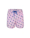 Mc2 Saint Barth Costume Comfort Light Rosa Con Stampa Granchi