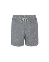 Mc2 Saint Barth Comfort Light Brown Costume With Crab Print