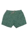 Mc2 Saint Barth Comfort Lightning Gecko-print Swim Shorts