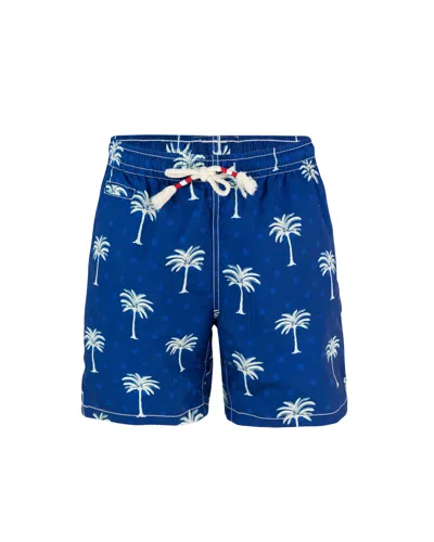 Mc2 Saint Barth Costume Caprese Palma Blu In 01401h