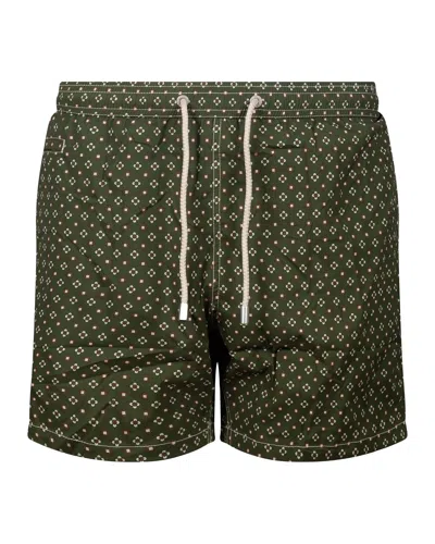 Mc2 Saint Barth Costume Comfort Light Dew Tie In Green