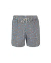 Mc2 Saint Barth Comfort Light Brown Costume With Crab Print