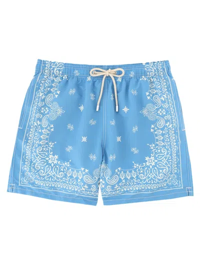 Mc2 Saint Barth Costume Da Bagno Con Stampa In Blue