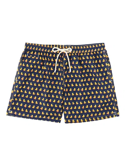 Mc2 Saint Barth Costume Da Bagno Con Stampa In Blue