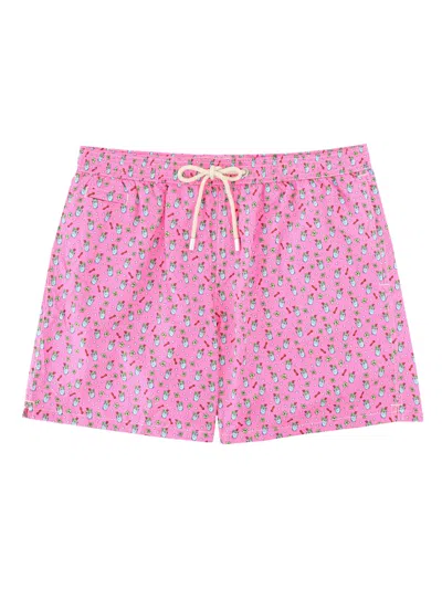 Mc2 Saint Barth Costume Da Bagno Con Stampa In Pink