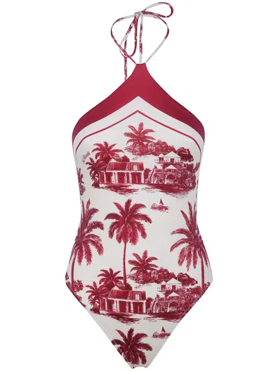 Mc2 Saint Barth Costume Intero In Red