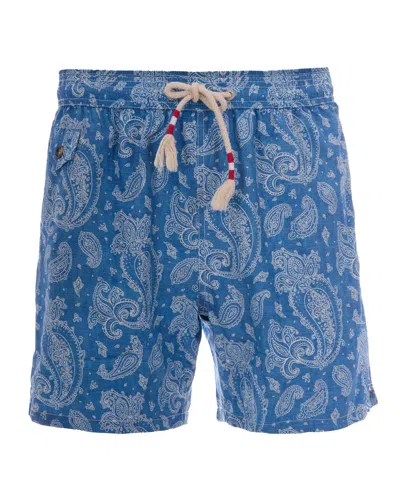 Mc2 Saint Barth Costume Lighting 70 Elegant Paisley In Blue