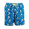 Mc2 Saint Barth Costume With Pockets Fancy Snoopy Padel In Blue