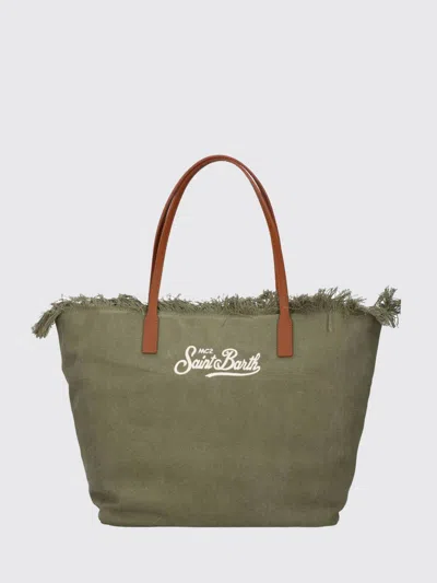 Mc2 Saint Barth Tote Bag Woman Color Green