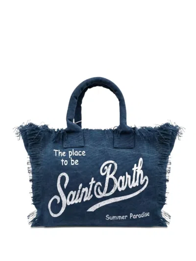 Mc2 Saint Barth Cotton Canvas Tote Bag