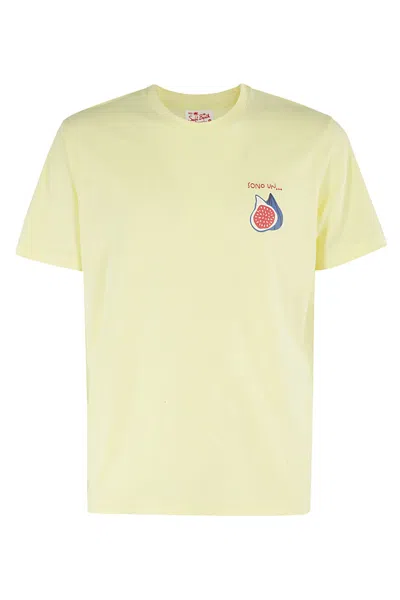 Mc2 Saint Barth Cotton Classic T Shirt In Emb