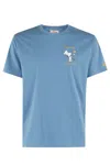 Mc2 Saint Barth Snoopy Mornings T-shirt In Emb