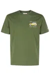 Mc2 Saint Barth Cotton Classic Tshirt In Green