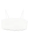 Mc2 Saint Barth Cotton Cropped Top