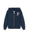 Mc2 Saint Barth X Peanuts Cotton Hoodie In Multicolour