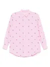 Mc2 Saint Barth Cotton Shirt In Pink