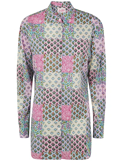Mc2 Saint Barth Cotton Shirt In Multicolour