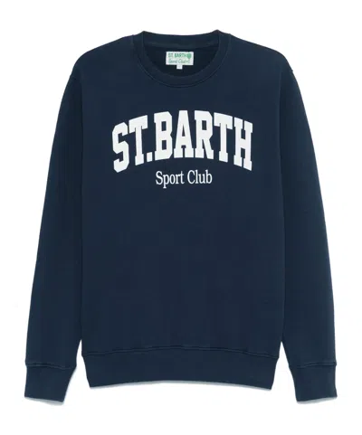 MC2 SAINT BARTH COTTON SWEATSHIRT WITH PRINT