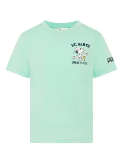 Mc2 Saint Barth Cotton T-shirt In Green