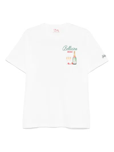 Mc2 Saint Barth Cotton T-shirt In White