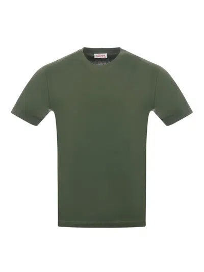 Mc2 Saint Barth Cotton T-shirt In Green