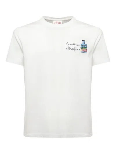 Mc2 Saint Barth Cotton T-shirt In White