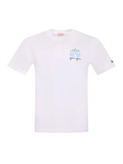 Mc2 Saint Barth Cotton T-shirt In White