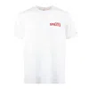 Mc2 Saint Barth Man Cotton T-shirt With St. Barth Island Print