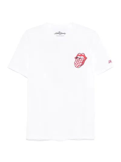 Mc2 Saint Barth Cotton Tshirt In White