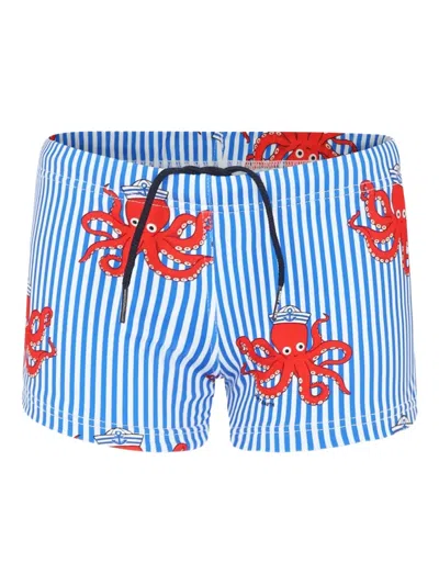 MC2 SAINT BARTH CRAB-PRINT SWIM SHORTS