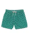 MC2 SAINT BARTH CRAB-PRINT SWIM SHORTS