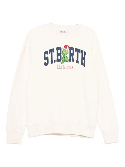 MC2 SAINT BARTH CREAM-COLORED 'SOHO' SWEATSHIRT MC2 SAINT BARTH