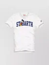 Mc2 Saint Barth Crew Neck Graphic Print Short Sleeves T-shirt In Black