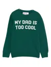 Mc2 Saint Barth Crew-neck Intarsia Sweater In Green