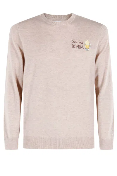 MC2 SAINT BARTH CREW NECK LIGHT SWEATER