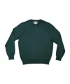 Mc2 Saint Barth Crew-neck Long-sleeve Sweater In Green