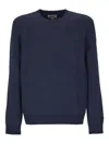 Mc2 Saint Barth Crew-neck Sweater In Blue